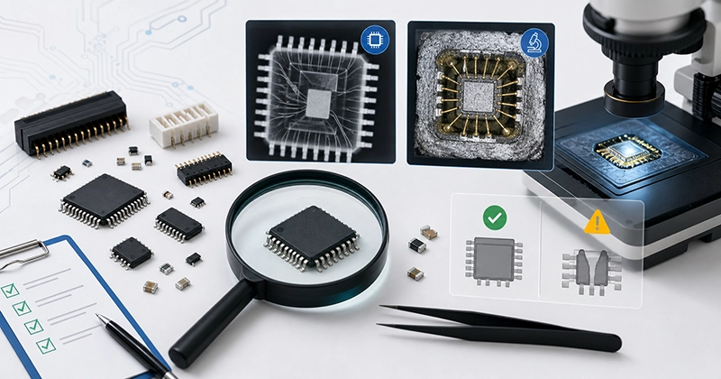 How to identify counterfeit electronic components