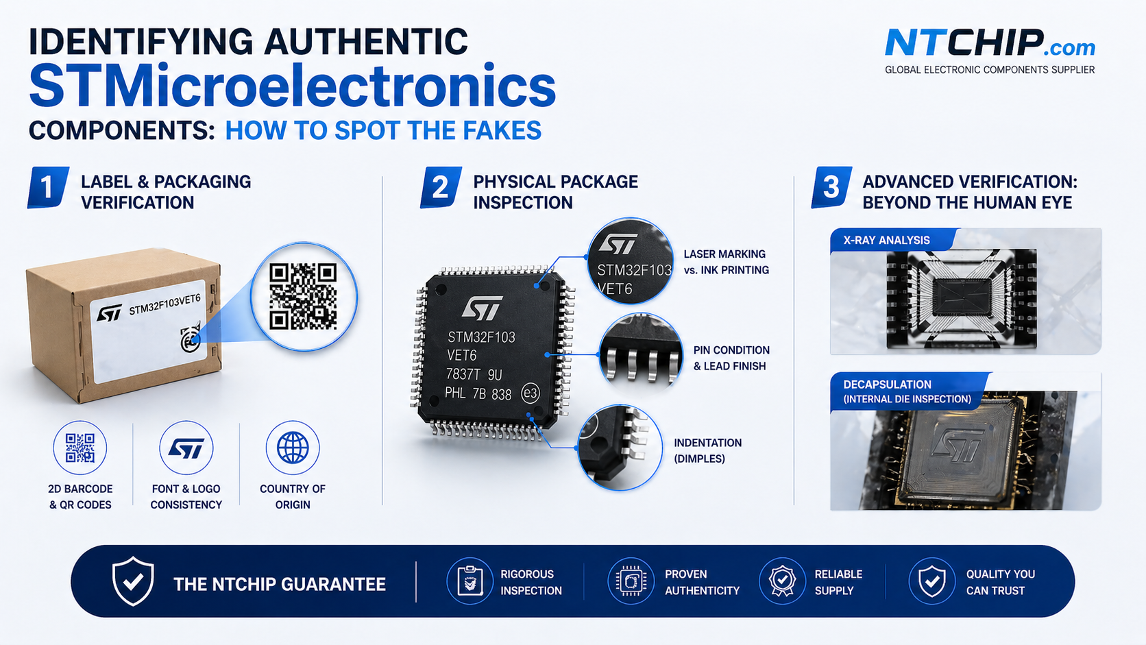 Identifying Genuine STMicroelectronics Components Identifying Genuine STMicroelectronics Components